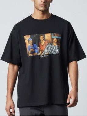 DGK Men's Black Graphic 'Bye Felicia' Tee, Size 2XL, Crew Neck, Short Sleeve